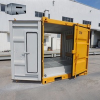 Conteneur mini DG personnalisé de 10 pieds, neuf, conçu pour le stockage de marchandises dangereuses