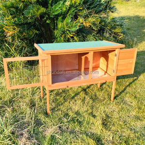 SDR010 Luxury Eco-Friendly Pet House with Wood & Roof Print Pattern for <b>Small</b> Animals-All Seasons - Product Image 4