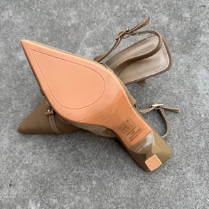 Eleganti <span class=keywords><strong>Scarpe</strong></span> da Donna <span class=keywords><strong>con</strong></span> <span class=keywords><strong>Tacco</strong></span> Sottile alla Francese, Punta Affusolata e Bella Fibbia Sandali alla Moda - Product Image 6