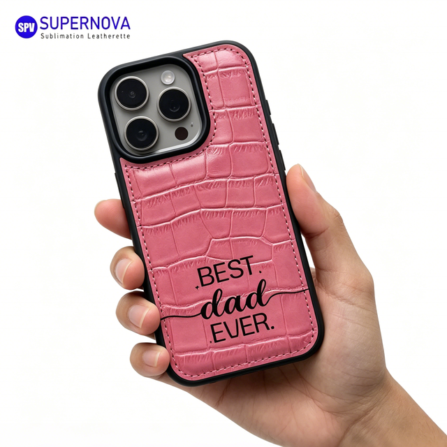 Laser Engraving Leather Phone case Blank , Custom Leather Phone case Laser Mobile Leather Phone case Promotional Gift