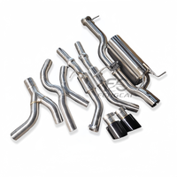 Tuyaux d'échappement Catback modifiés de haute qualité en acier inoxydable 304 avec silencieux à valve pour Dodge Ram 1500 5.7 2020+ – Émet un son V8 riche et agressif