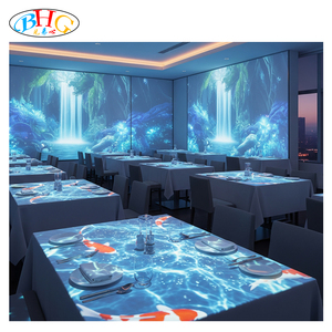 Projecteur d'hologrammes 3D personnalisé de luxe, cartographie de projection interactive immersive pour une expérience de restauration en <span class=keywords><strong>restaurant</strong></span> - Product Image 3