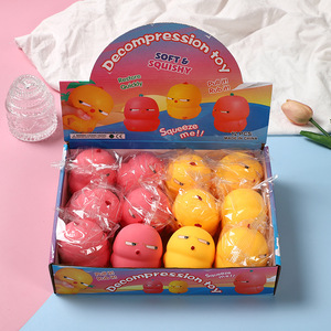 <b>Mixed</b> Squeeze Doughnut Stress Relief Toy Cute Desk Decor and Plaything for Kids 12-Pack with Colorful <b>Box</b> - Product Image 3