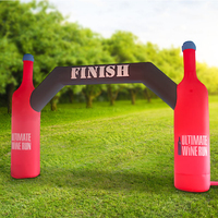 Arches gonflables pour festivals en plein air, marathons, courses, publicité, portail d'accueil, arche de ballons, entrée d'événement avec souffleur d'air