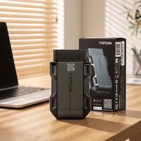 Herramienta de Diagnóstico de Nivel Intermedio OBD TOPDON TopScan PRO, 13 Funciones de Reinicio, Comprobación de I/M, Codificación de Inyectores, Reinicio de Presión de Neumáticos, Lector de Códigos