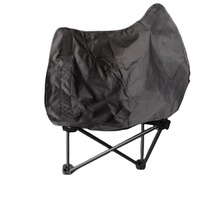 Chaise de camping pliable en acier inoxydable portable - Imperméable, robuste et légère pour le camping, la randonnée et l'utilisation en parc