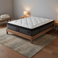 Matelas de lit de qualité supérieure en mousse à mémoire de forme orthopédique, emballé sous vide dans une boîte, matelas de taille king size, vente en gros