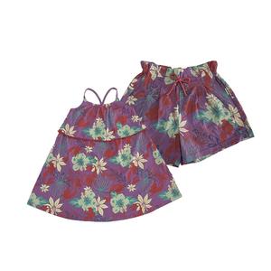 Conjunto de Ropa Infantil de Algodón Jersey para Niñas, Falda y Shorts, Diseño Moderno, Fabricante Profesional - Product Image 3