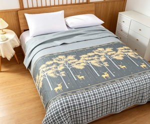 Couverture de lit -- <span class=keywords><strong>Plaid</strong></span> Deer 230*250 - Product Image 2