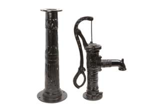 <span class=keywords><strong>Pompe</strong></span> à <span class=keywords><strong>eau</strong></span> de jardin en fonte <span class=keywords><strong>ancienne</strong></span> vintage - Product Image 2