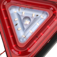 Triangle de détresse pour voiture à livraison rapide, lumière d'avertissement clignotante à LED