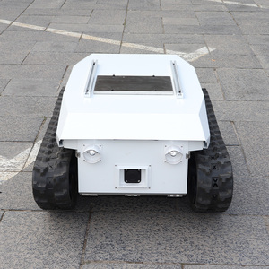 Barattoli-13 300kg di carico utile UWB Robot per la consegna di merci cingolate telaio cingolato <span class=keywords><strong>RC</strong></span> pista di gomma veicolo Robot per trasporto personale - Product Image 2
