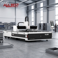 Machine de découpe laser à fibre haute puissance ALLBEST 3015 6020 6KW 12KW 20KW, machine de découpe laser CNC pour centre de traitement de l'acier