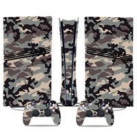 Peau de protection antidérapante pour manette de jeu, autocollant de protection anti-rayures pour accessoires de manette PS5 Pro