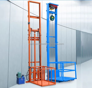 500kg 1 tonne petit ascenseur de cargaison Portable entrepôt fret marchandises ascenseur hydraulique <span class=keywords><strong>plate</strong></span>-<span class=keywords><strong>forme</strong></span> d'ascenseur - Product Image 3