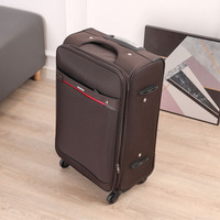 Valise à roulettes personnalisée de 28 pouces en tissu Oxford surdimensionné Valise à roulettes de rangement de voyage en toile de haute qualité avec roulettes