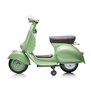 Moto électrique sous licence <span class=keywords><strong>VESPA</strong></span> 150 VL1T pour enfants avec musique légère moto à batterie pour enfants de 3 à 8 ans - Product Image 3