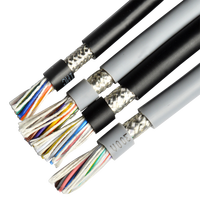 Câble de contrôle multicœur 14 16 18 20 22 Câble de blindage liycy jz oz 0.3 0.5 0.75 1 mm Tresse blindée Flex Sensor Kabel