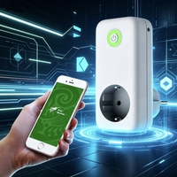 Termostato Inteligente DOMISI KW600 con Control por WiFi a través de Aplicación, Medidor de Energía para Calefacción por Suelo Radiante, Uso en Sala de Estar, 230V, Ecológico