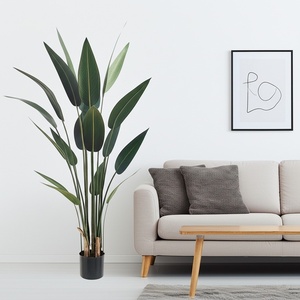 CHUANGFA 140cm Plástico Artificial <span class=keywords><strong>Canna</strong></span> Lily Tree para Navidad Acción de Gracias Pascua Año Nuevo Halloween Día de San Valentín Bodas - Product Image 1