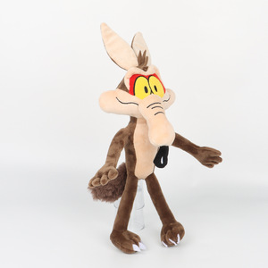Peluche HECION <span class=keywords><strong>Coyote</strong></span> Loup, Personnage de Dessin Animé, Poupée Douce, Animal en Peluche Amusant, Loup Fou, Cadeau pour Enfants, Amis, Article de Collection - Product Image 4