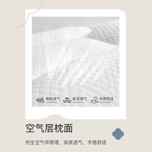 Good Sleep <b>Memory</b> Foam <b>Pillow</b> Core Medium Firmness Full Head Support Adult Sleeping <b>Pillow</b> White Oblong Shape - Product Image 4
