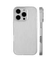 Funda Protectora para Teléfono Móvil con Recubrimiento de TPU+PC Corrugado y Duradero, Textura Mate, Protección Completa de 360 Grados, Protección Magnética para Lentes