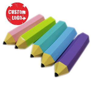 LOW MOQ Creative Students/School Stationery Kid's Cute Plastic Silicone Zipper Pencil case Cartoon 3D Waterproof <b>Pen</b> Shape Bag - Product Image 3