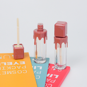 Tappo quadrato con bottiglia rotonda <span class=keywords><strong>a</strong></span> forma di <span class=keywords><strong>goccia</strong></span> d'acqua <span class=keywords><strong>a</strong></span> ultrasuoni con lucidalabbra tubo vuoto - Product Image 6