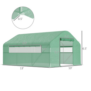 Serre DB Greenhouse en PVC avec structure en aluminium, montage facile, abri de jardin pour la plantation D0100HA8T3G - Product Image 5