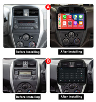 MEKEDE Android 11 8 + 128G DSP IPS RDS voiture multimédia pour Nissan versa 2014-2020 car-play + auto AM FM auto radio voiture enregistreur vidéo