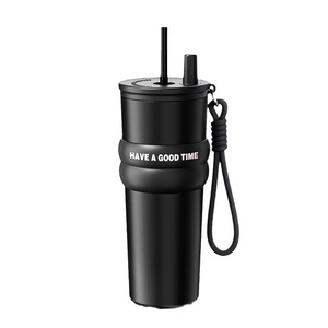 Stainless Steel Tumbler 316 With Straw Large Capacity Vacuum Flask Travel <b>Coffee</b> Water <b>Bottle</b> Insulated 6-12 Hours - Product Image 3
