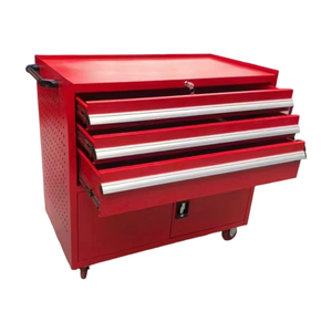 Aochen 5 Ngăn Kéo Đôi Cửa Kim Loại Cán Kết Hợp Có Thể Khóa Công Cụ Tủ Cho Hội Thảo Lưu Trữ Công Cụ - Product Image 2