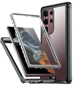 Funda Protectora Antigolpes para <span class=keywords><strong>Samsung</strong></span> S24 Ultra S20, Protección de 360 Grados, Carcasa Trasera para <span class=keywords><strong>Galaxy</strong></span> S23 <span class=keywords><strong>FE</strong></span> <span class=keywords><strong>S</strong></span> <span class=keywords><strong>23</strong></span> Plus 5G, Funda Magnética <span class=keywords><strong>S</strong></span> 24 - Product Image 5