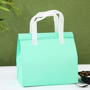 High Quality Custom Large Insulated Delivery Tote Grocery Shopping <b>Bag</b> Non Woven Cooler <b>Bag</b> - Product Image 2