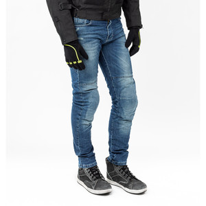 Vaqueros Befast JARVIS CE moto azul stonewash certificado 34 - Product Image 5