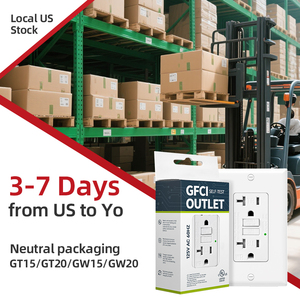 Ricambio <span class=keywords><strong>Outlet</strong></span> Gfci Standard americano ricettico 15 Amp il miglior prezzo Gfci sbocco per idropulitrice - Product Image 5