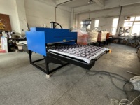 Nouvelle presse à chaud hydraulique double station 100x120cm 40x48 avec double table de travail automatique pour sublimation et impression de t-shirts