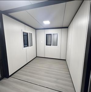 Maison de conteneur en acier extensible de 20 pieds, résistant aux intempéries, utilisation polyvalente, secours en cas de catastrophe, hôtel, bureau à domicile, boutique, bureau, <span class=keywords><strong>kiosque</strong></span> de villa - Product Image 5