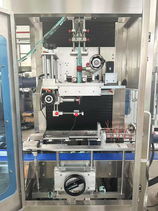 Full Automatic PVC Material Sleeve Labeling Machine / PVC Shrink Sleeve ...