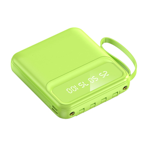 Batterie externe 10000 mAh avec câbles intégrés, vente en gros, Power Bank intelligent pour téléphone portable, Power Bank coloré et mini pour téléphone - Product Image 5