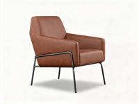 Chaise longue de patio 28,5" L x 28" P x 33" H, mobilier haut de gamme pour hôtels, chaise pour projets hôteliers de premier plan