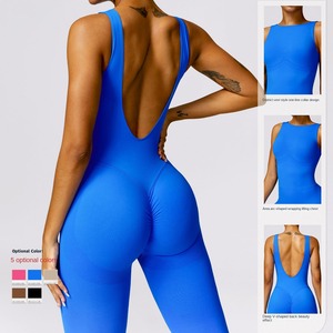 Bella tuta da Yoga per il <span class=keywords><strong>Fitness</strong></span> 2024 tute sportive e <span class=keywords><strong>Fitness</strong></span> tuta da donna senza maniche - Product Image 2