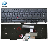 Clavier de remplacement pour ThinkPad E570 E575, clavier anglais américain 15,6 pouces avec pavé numérique, 01AX160 01AX200, clavier interne