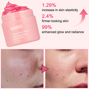 Crema de Colágeno en Gel para una Piel Radiante, Mejora el Brillo en un 99%, Aumenta la Elasticidad con Colágeno Hidrolizado, para una Piel de Cristal, Fabricación OEM/ODM - Product Image 4