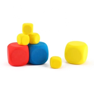 Dados con logotipo personalizado, juego sexual divertido para adultos, regalo Diy, dados de espuma Eva personalizados grandes que rebotan en blanco - Product Image 3