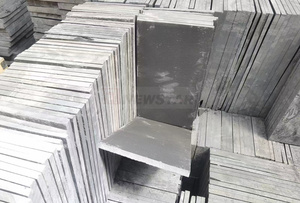 Gạch Lát Sàn Màu Đen Đá Công Nghiệp Xây Dựng Phổ Biến Gạch Lát Sàn Và Tường Ngoài Trời Đá Lát Sàn Màu Xám Nhạt - Product Image 2