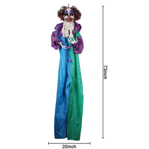Shaking Clown Animated Halloween Prop Circo Carnaval Animatronic Haunted - Product Image 3