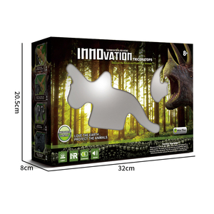 Âm Thanh Hồng ngoại ánh sáng lên Triceratops Khủng long đồ chơi điều khiển từ xa - Product Image 4