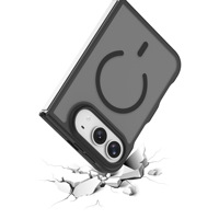 Nouvelle coque de téléphone portable magnétique pliable pour iPhone Duo Fold, coque de téléphone translucide au toucher mat pour iPhone 18 Duo